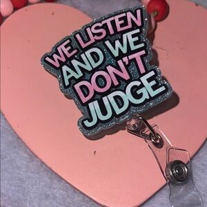 Colorful Badge Reel with Motivational Quote